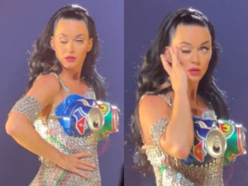 Katy Perry: ¿Una alteración neurológica o parte de su show? 