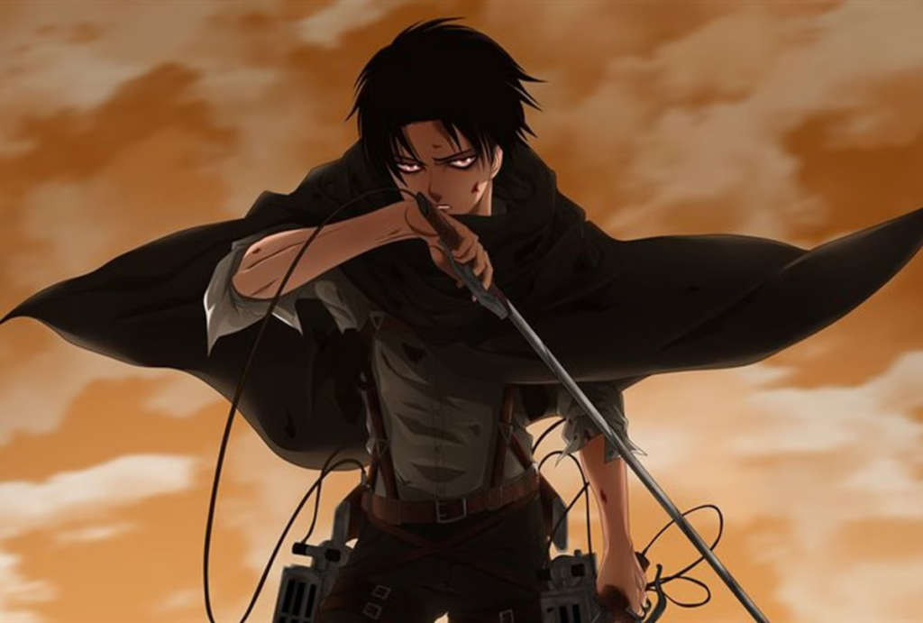 Levi en "Ataque a los titanes"
