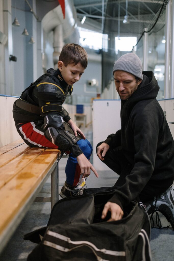 jóvenes deportistas